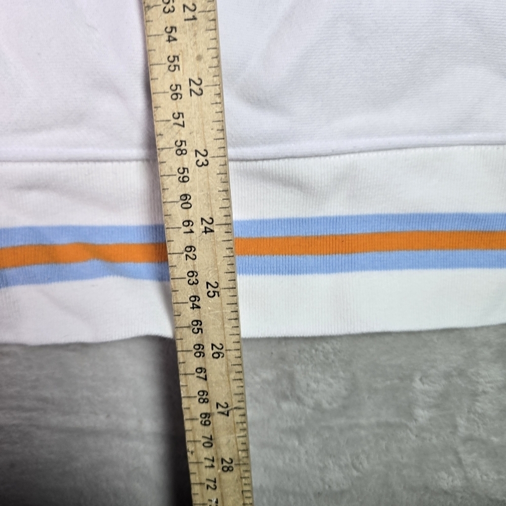 Champion Reverse Weave Men's Lg Hoodie Pullover Arch Spell-Out Logo White - Picture 7 of 7